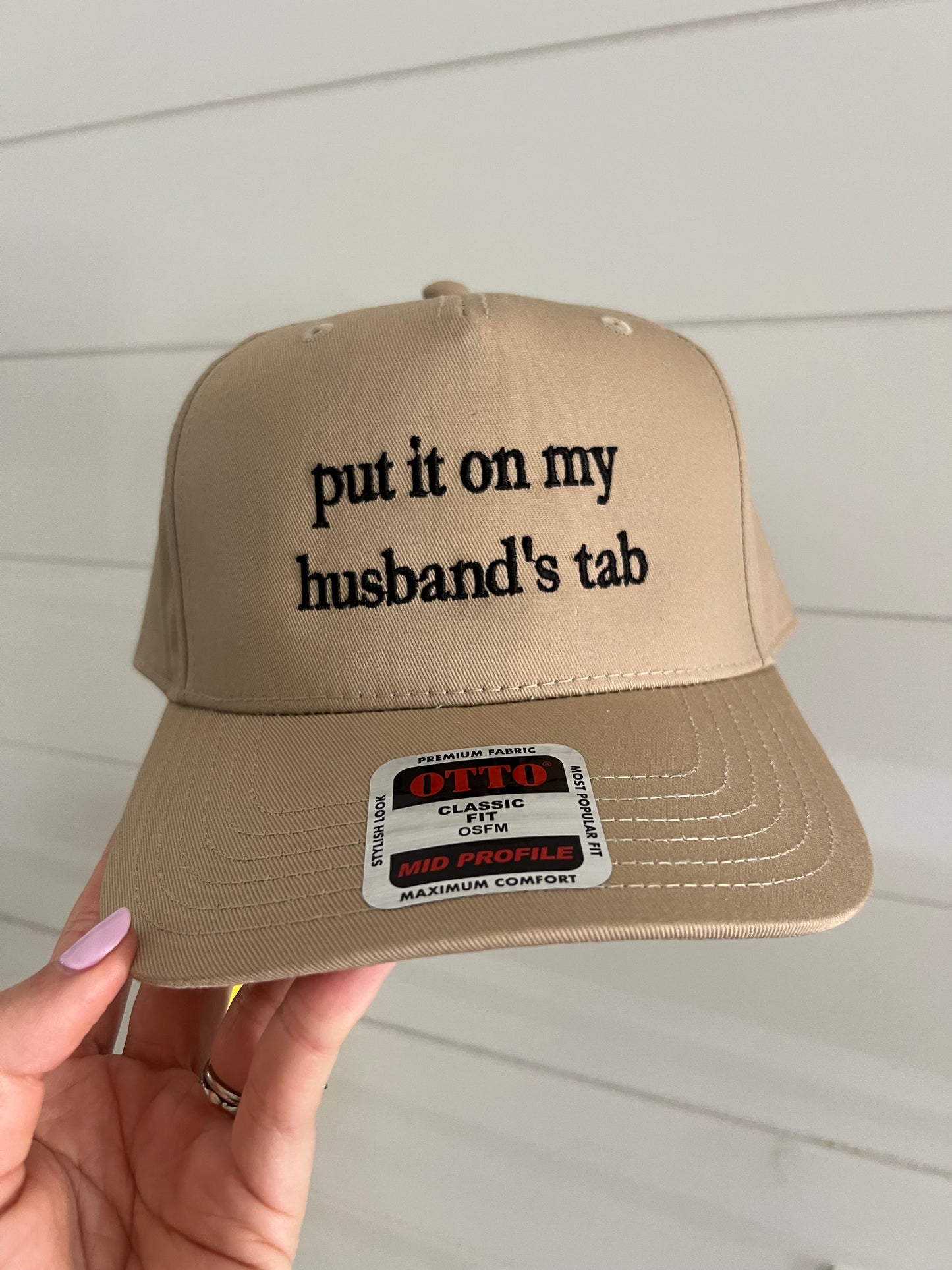 Husband’s Tab (Canvas)