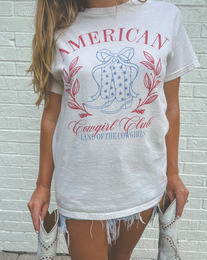 American Cowgirl Graphic Tee